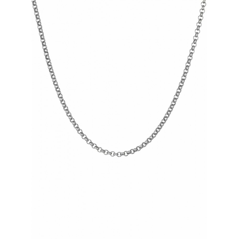 Necklaces | Stainless Steel Men's Rolo Cable Chain Necklace 3MM 24